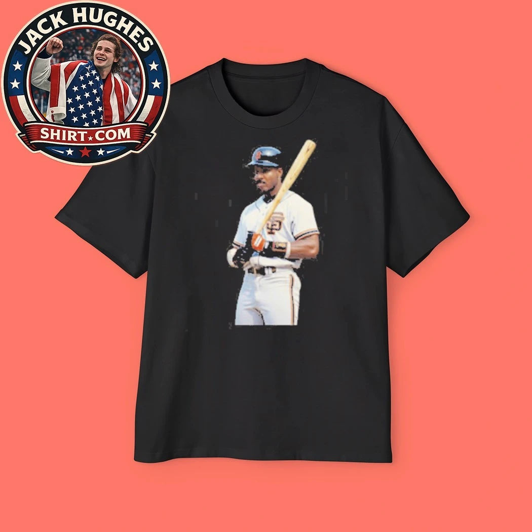 Back Barry Bonds Major League Baseball National League East 1993 T-Shirt