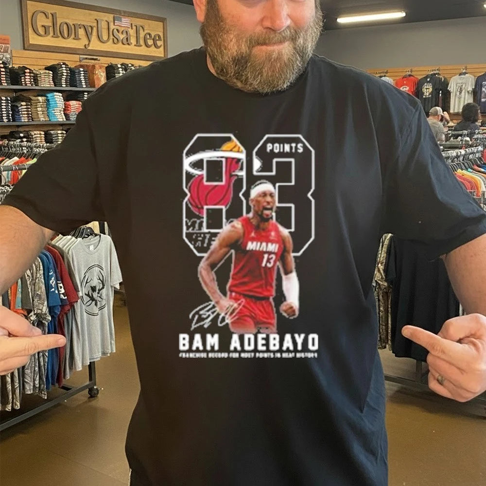 Bam Adebayo 83 Points Shirt