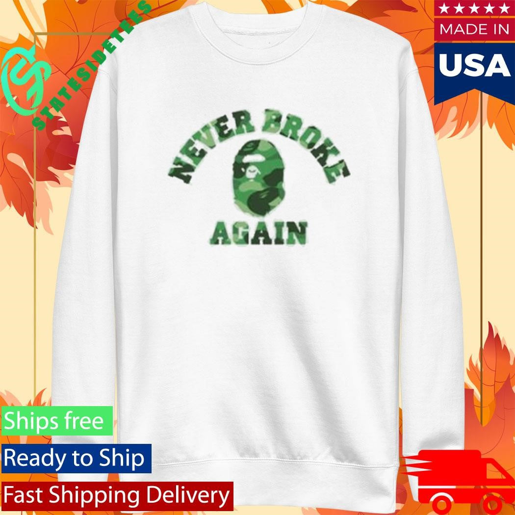 Bape X Youngboy Never Broke Again Sta Shirt