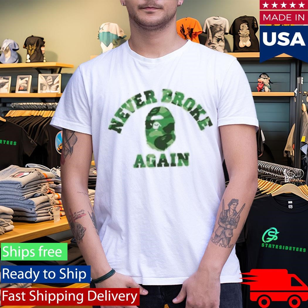 Bape X Youngboy Never Broke Again Sta Shirt