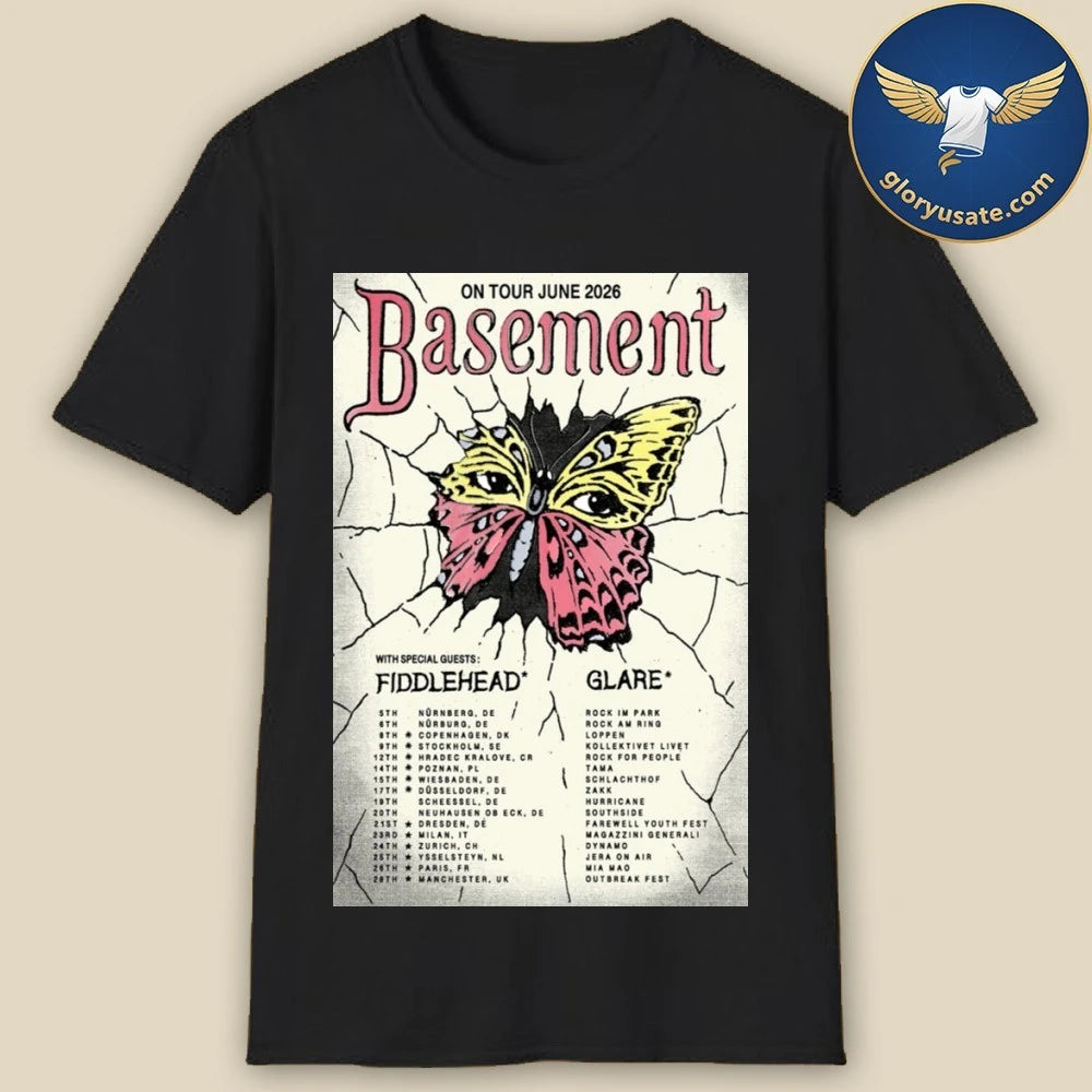 Basement June 2026 Tour Poster Shirt