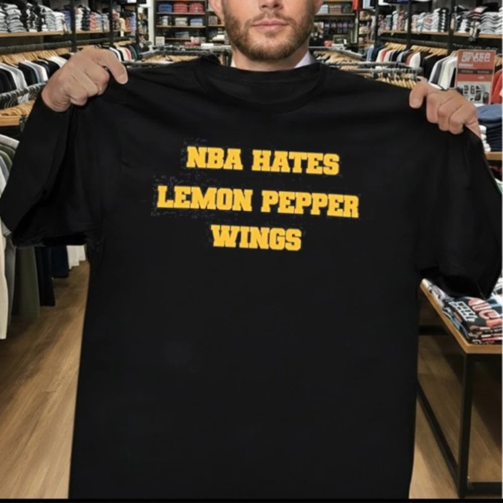 Basketball Hates Lemon Pepper Wings Shirt