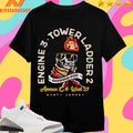 Bayonne Fire Engine 3 Tower Ladder 2 North Jersey Shirts