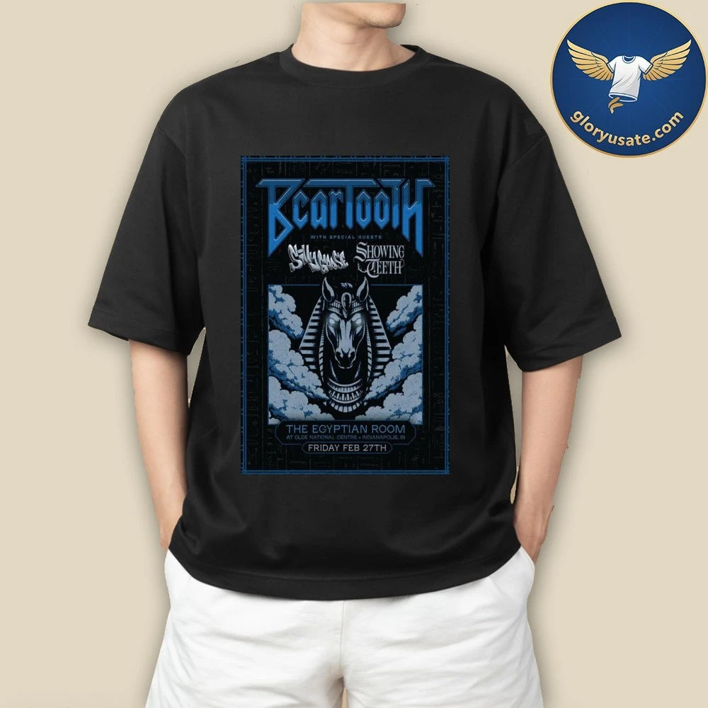 Beartooth Indianapolis, IN February 27 2026 Concert Poster Shirt