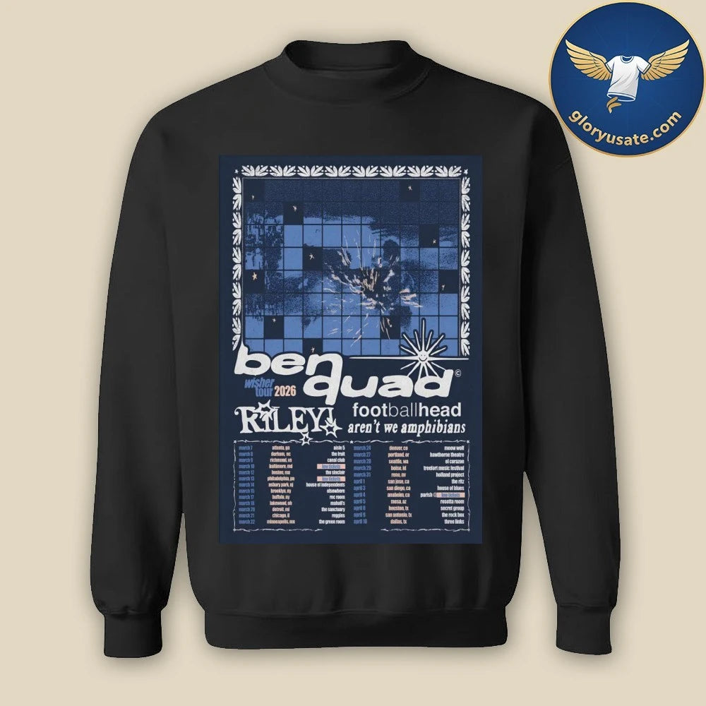 Ben Quad Winter 2026 Shows Poster Shirt