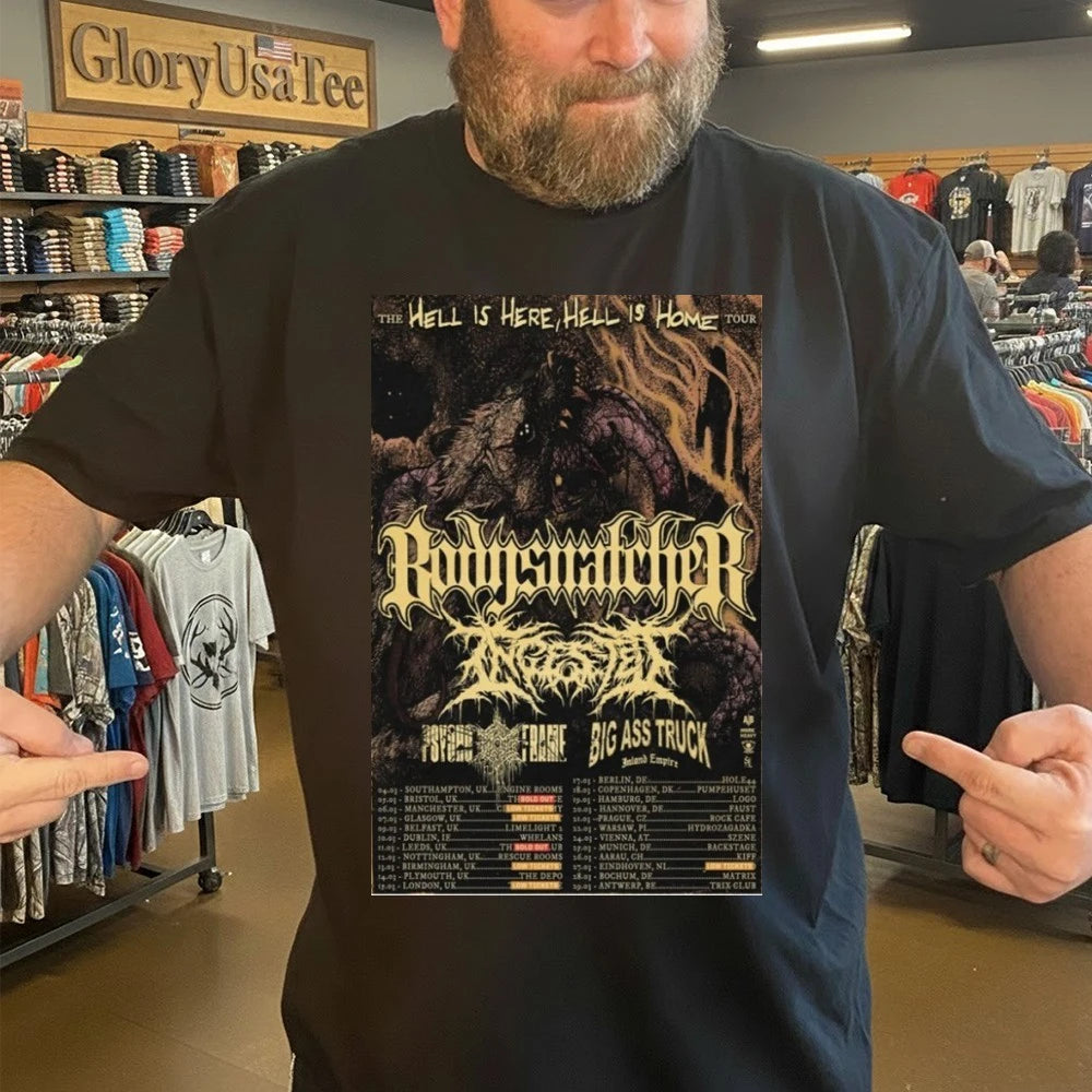Big Ass Truck The Hell Is Here, Hell Is Home Tour 2026 Poster Shirt