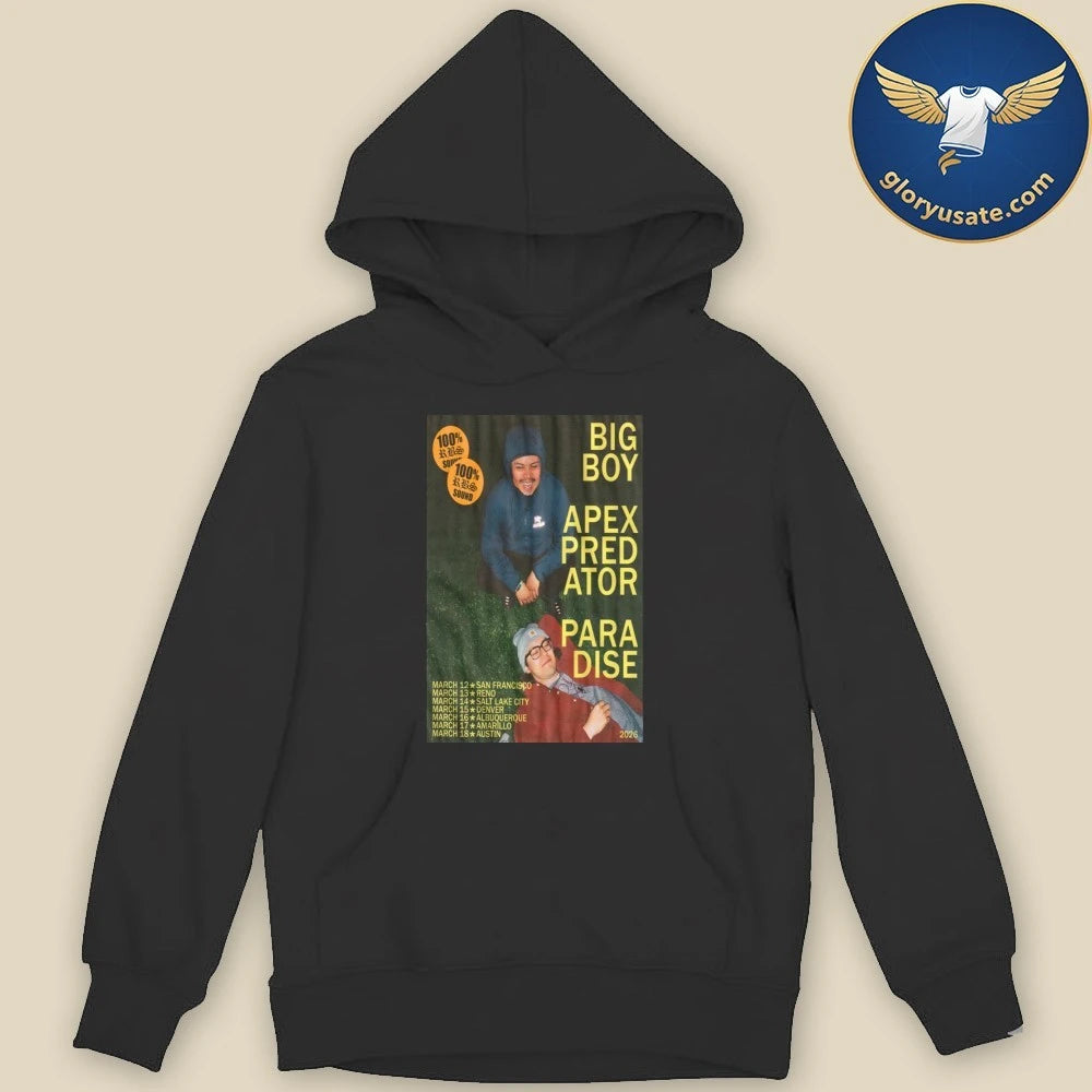 Big Boy Apex Predator Paradise March 2026 Poster Shirt