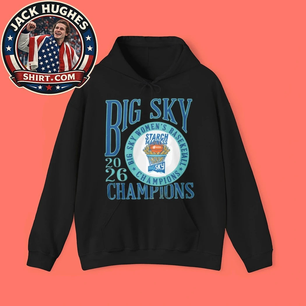 Big Sky Conference Womens Basketball 2026 Champions Starch Madness Father Day Gift Shirt