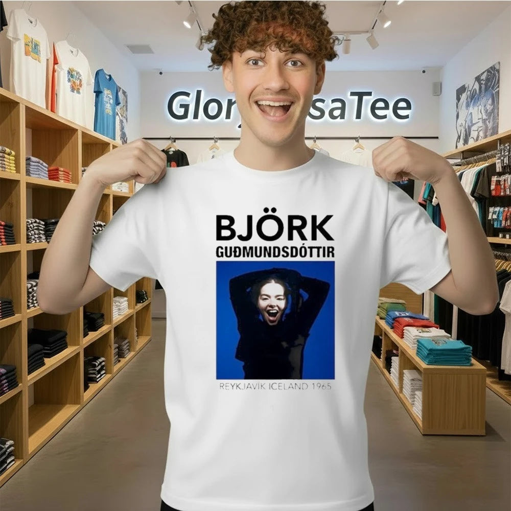 Bjork Gudmundsdottir Reykjavik Iceland 1965 shirt