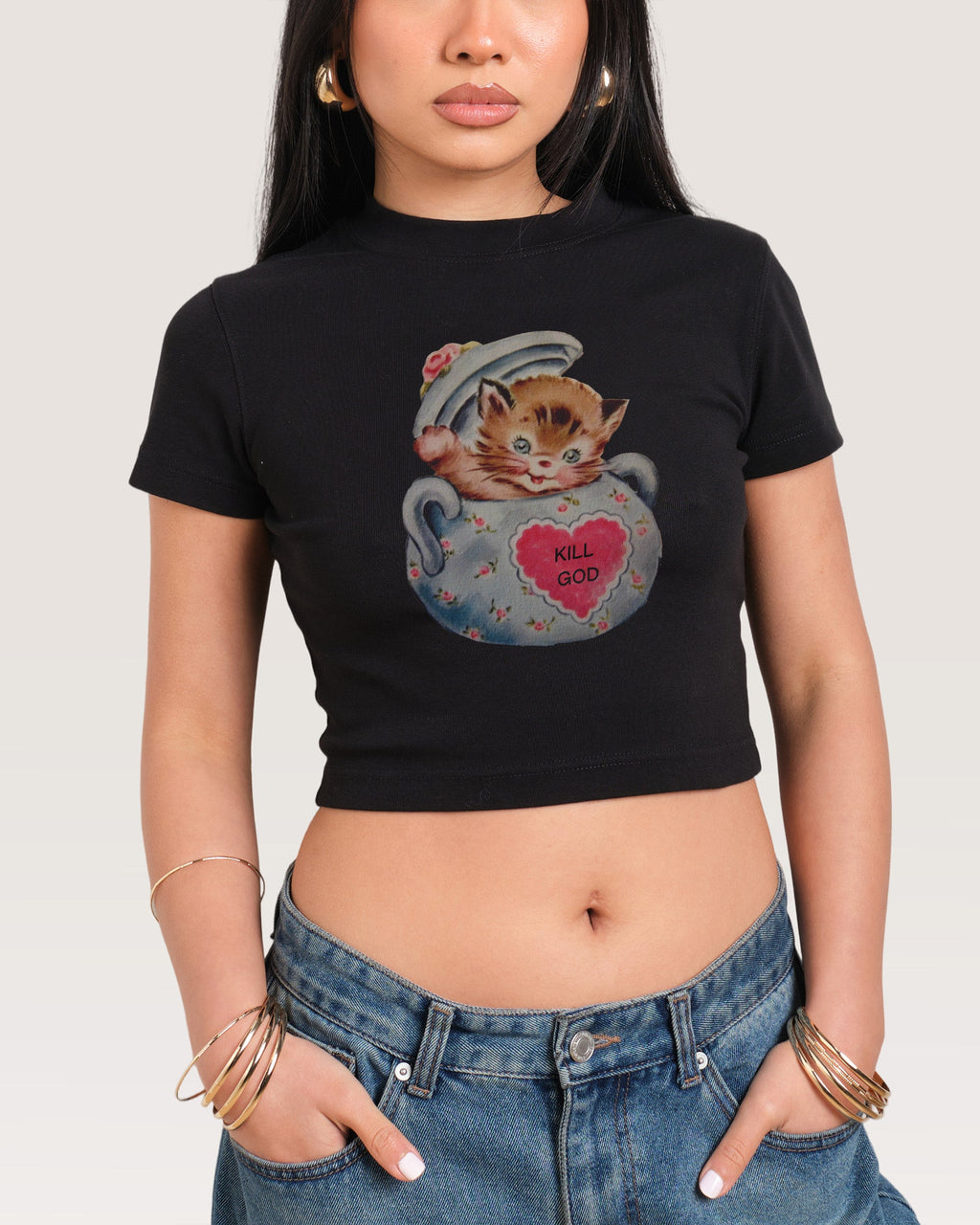 Kill God Baby Tee