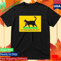 Black Cat I’ll Tread Wherever I Want Vintage Shirt