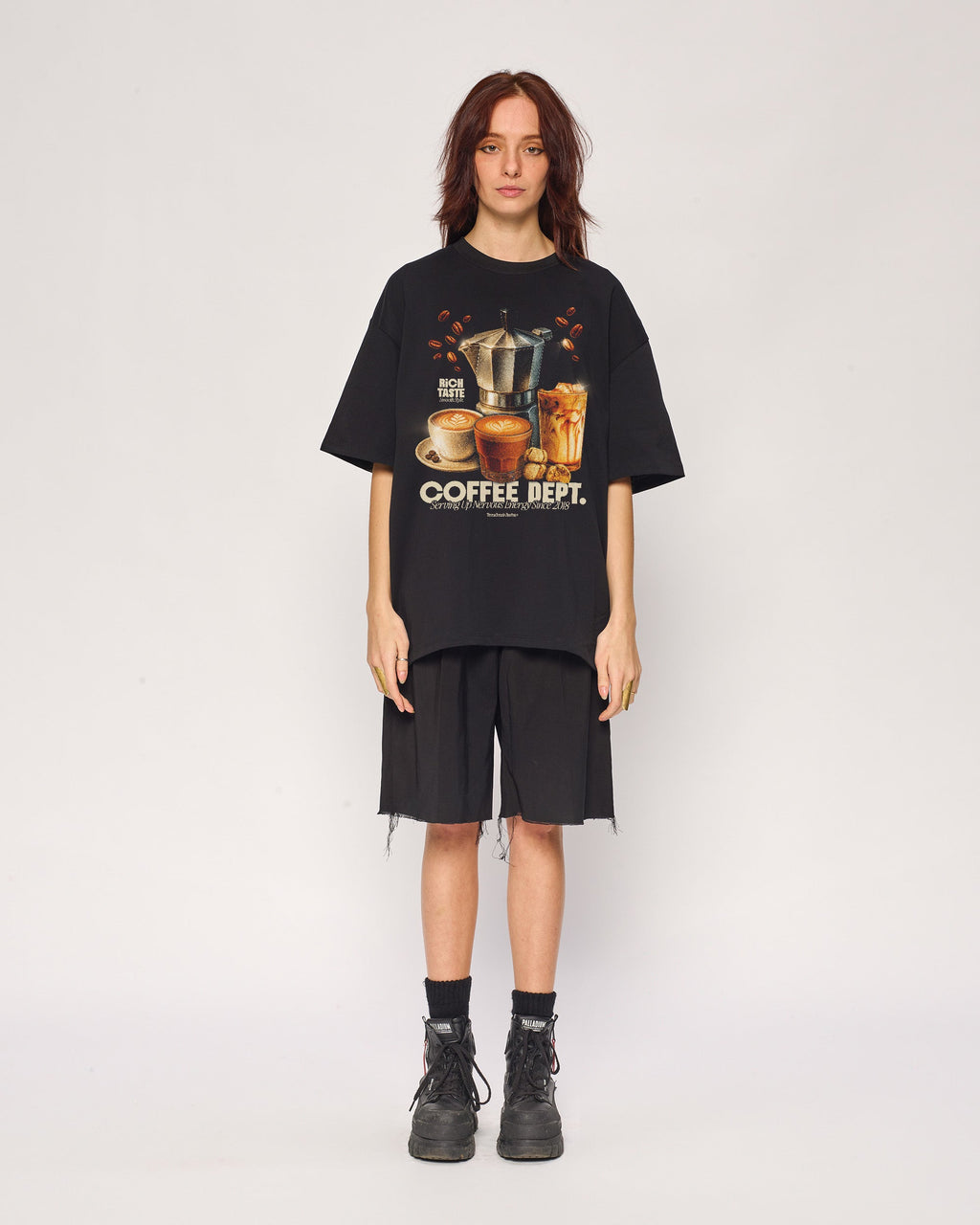 Coffee Dept Oversized Tee