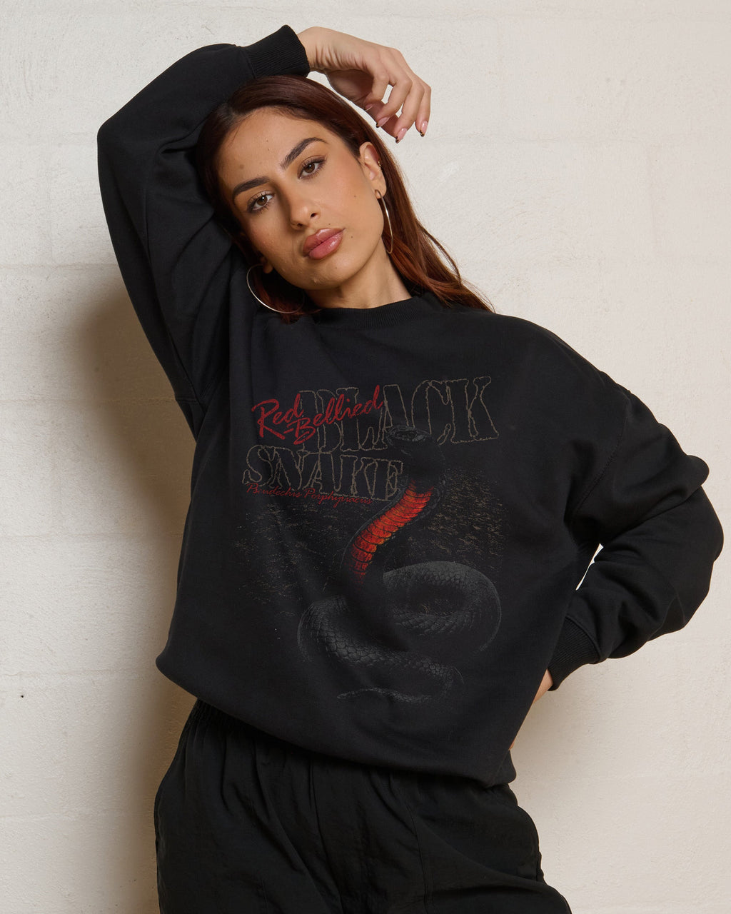 Red Bellied Black Snake Sweatshirt