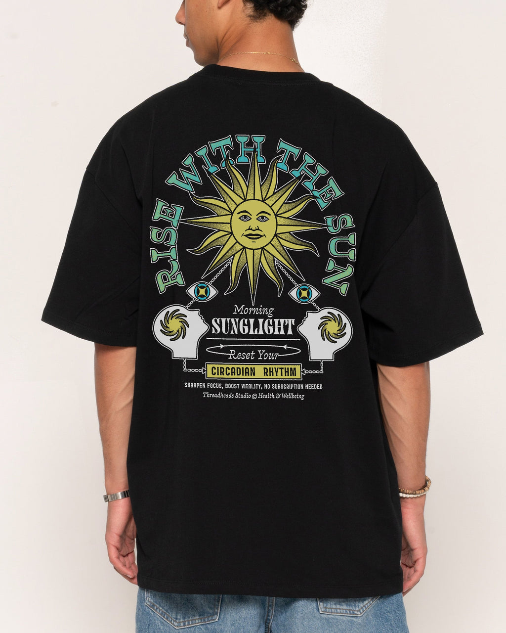 Rise With The Sun Oversized Tee