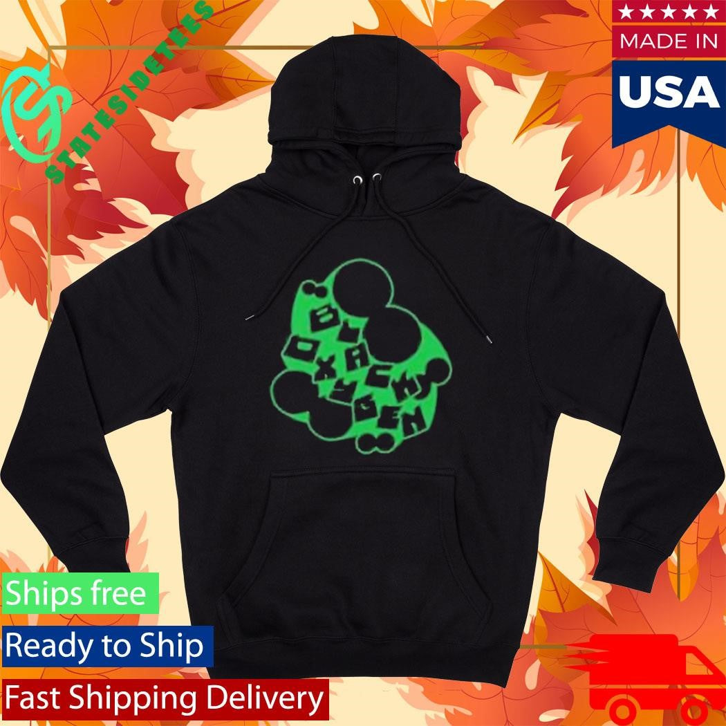 Black Oxygen Bloxy Green Shirt