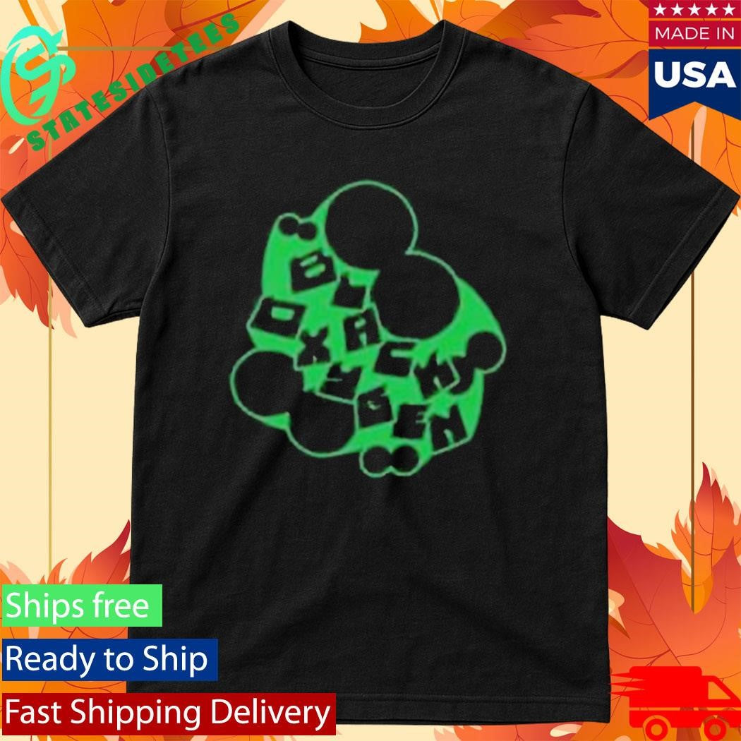 Black Oxygen Bloxy Green Shirt