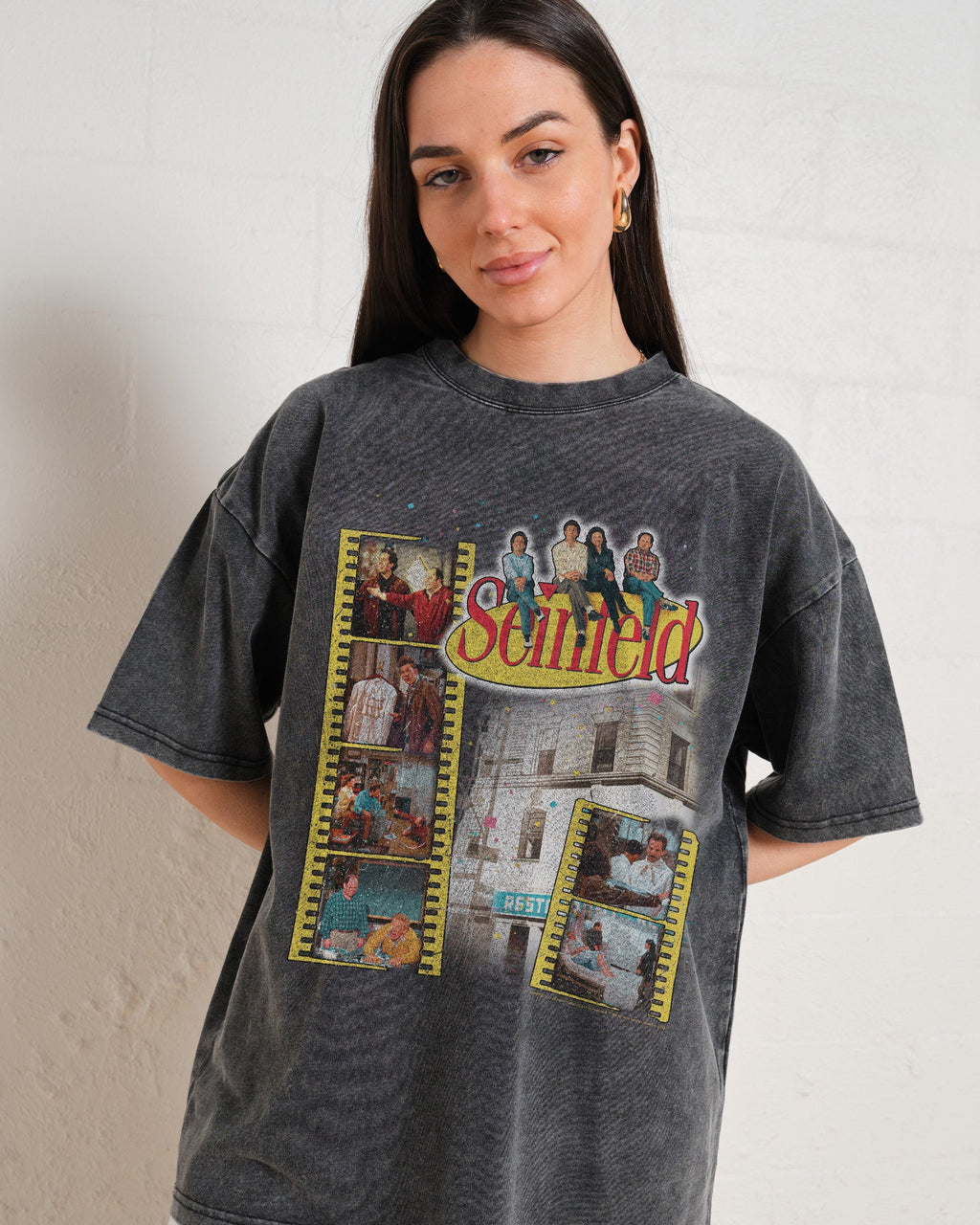 Seinfeld Scenes Oversized Tee