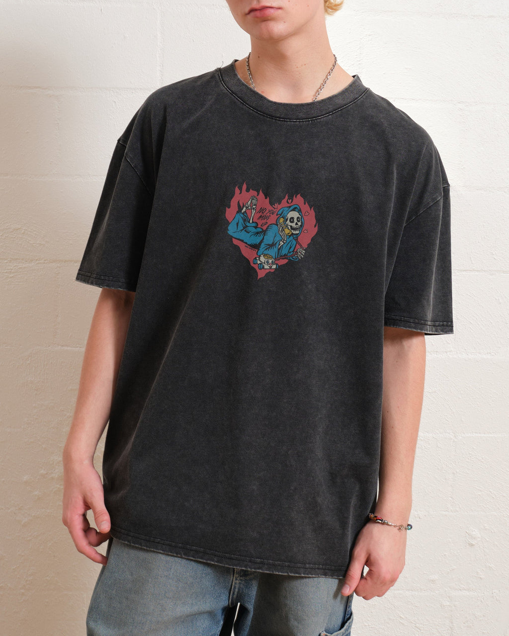 No You Hang Up Oversized Tee