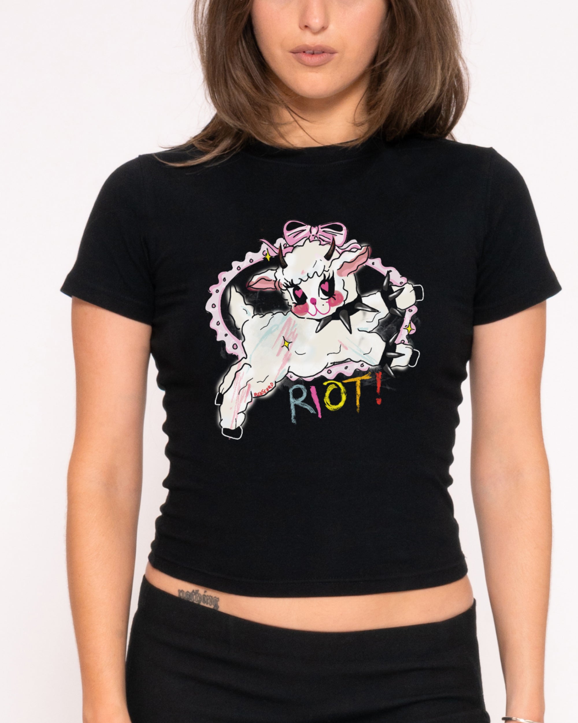 Riot Longline Baby Tee
