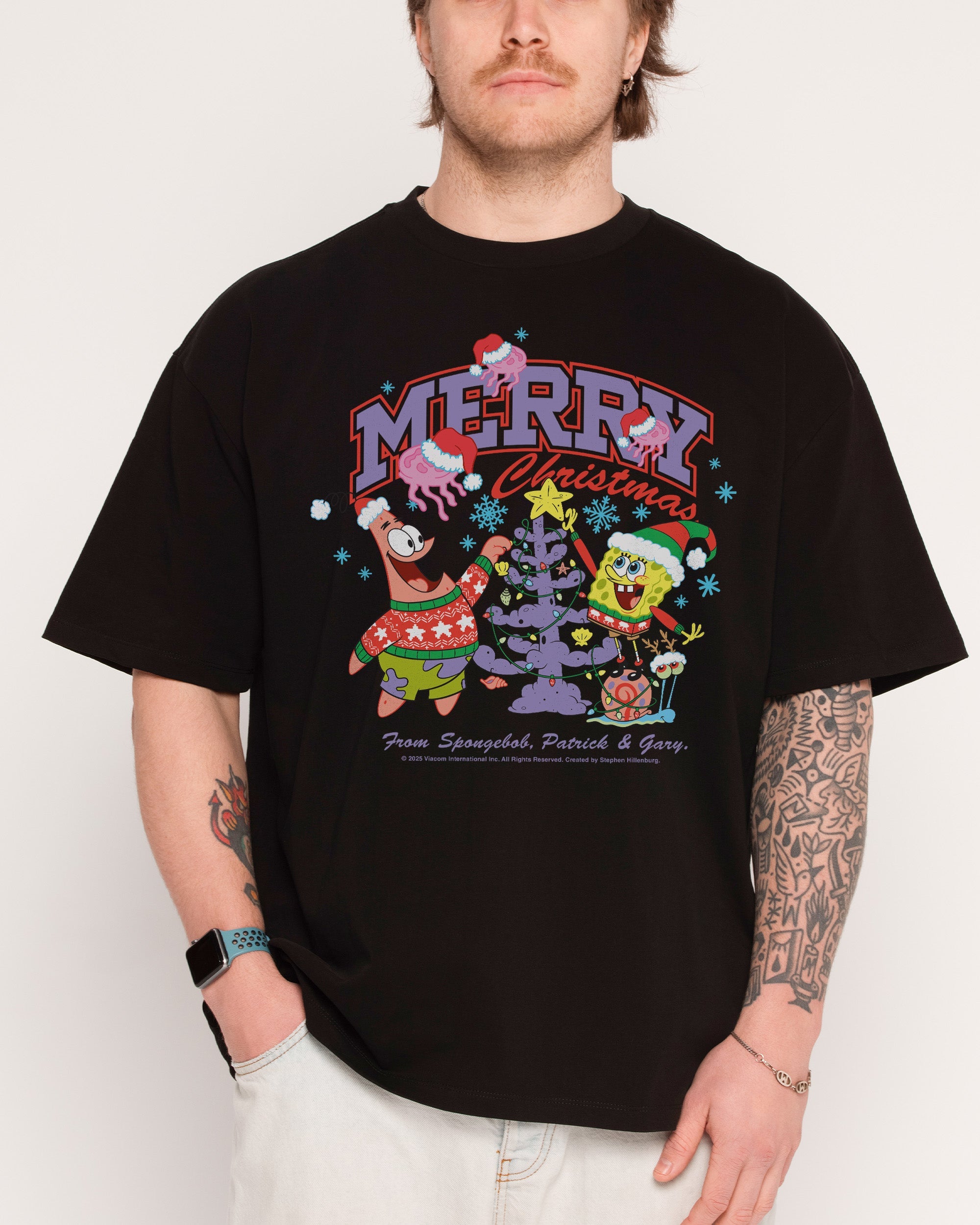 Shellebrate The Holidays Oversized Tee