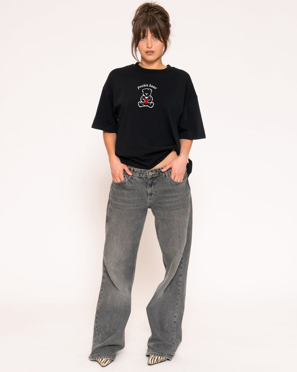 Pookie Bear Boxy Crop Tee