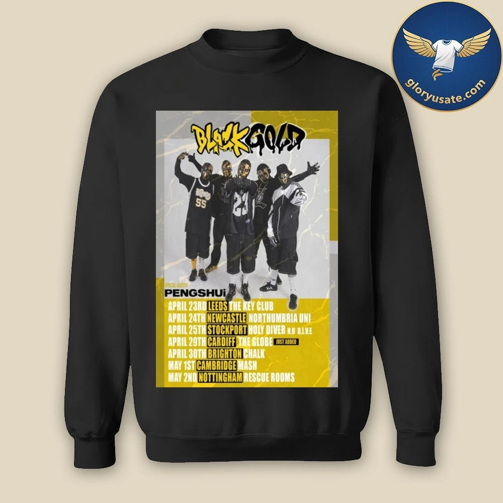 Blackgold Fall Tour 2026 Poster Shirt