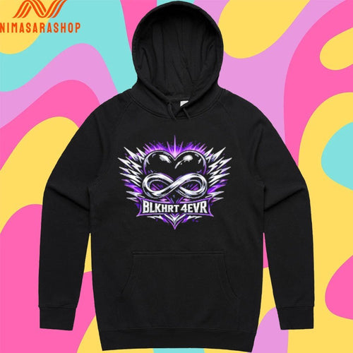 Blk Hrt 4Ever Heart Shirts