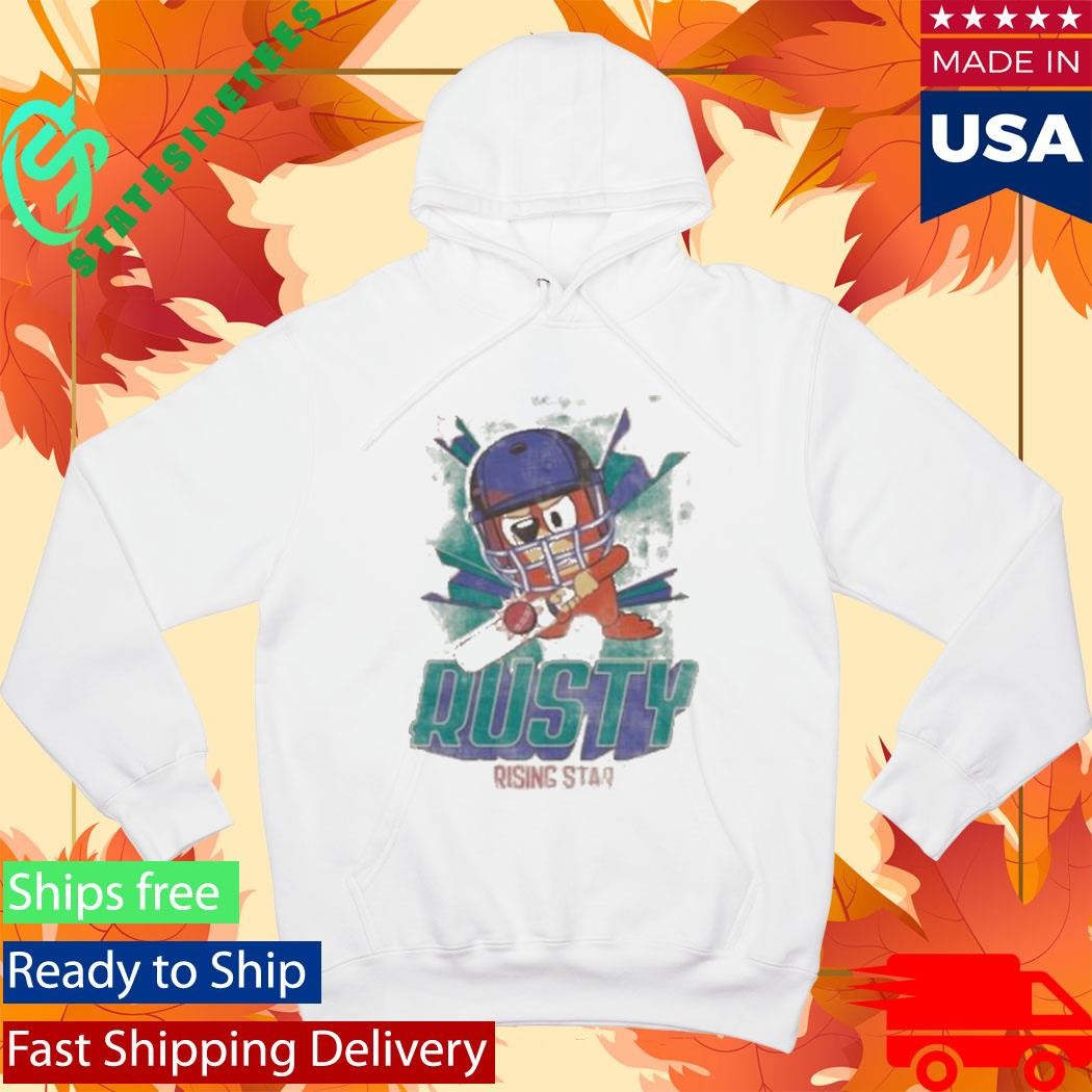 Bluey Adults Rusty Rising Star T-Shirt