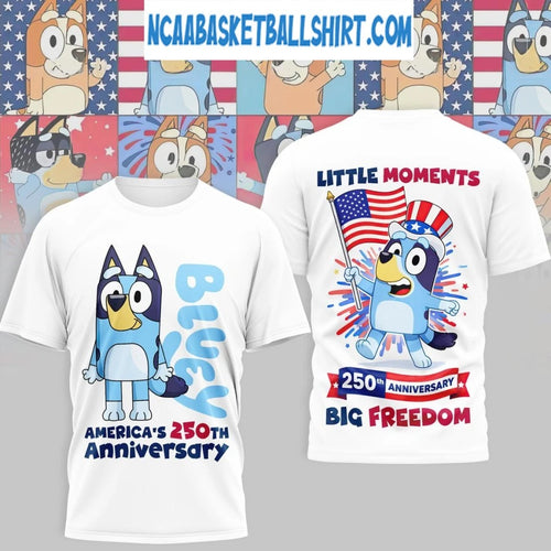 Bluey America’s 250th Anniversary Big Freedom T-Shirt