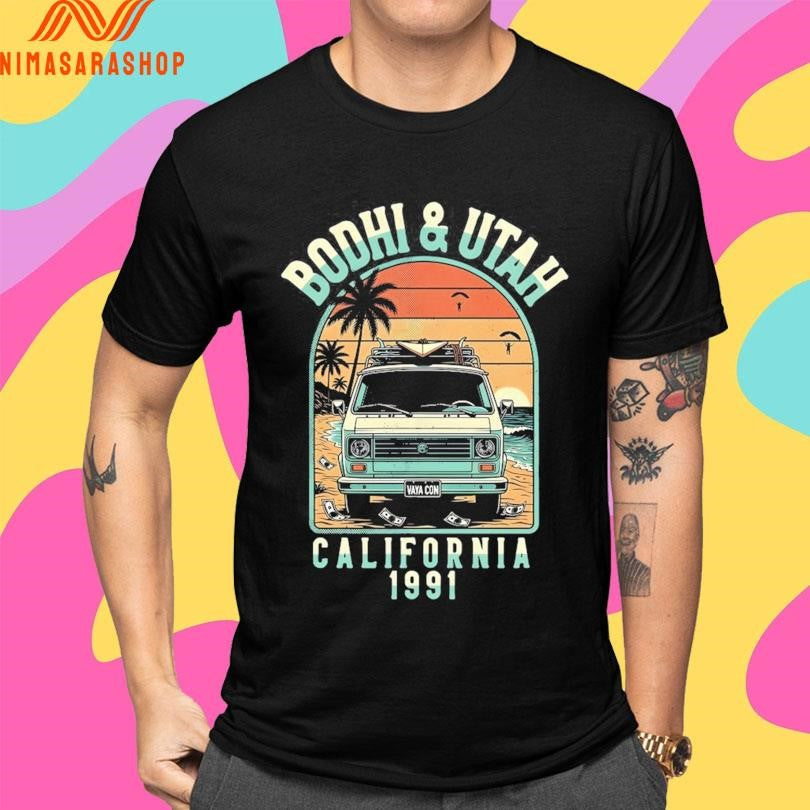 Bodhi And Utah California Vaya Con Dios Shirts