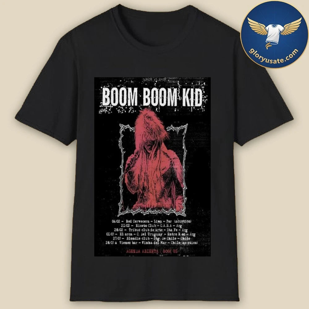 Boom Boom Kid US Tour 26 Poster Shirt