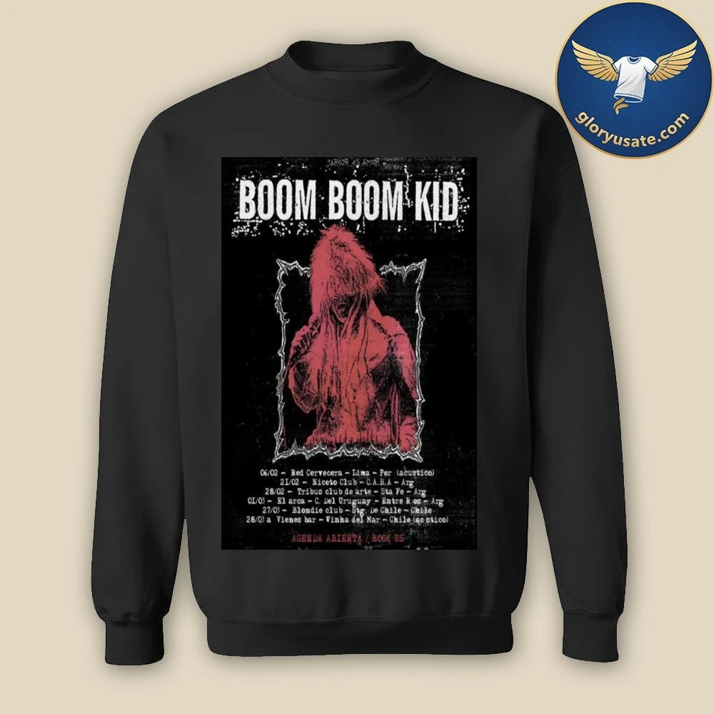Boom Boom Kid US Tour 26 Poster Shirt