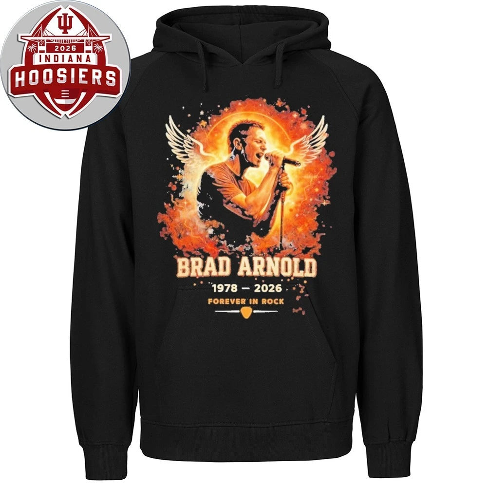 Brad Arnold 1978-2026 Rock Memorial Forever In Rock T-Shirt