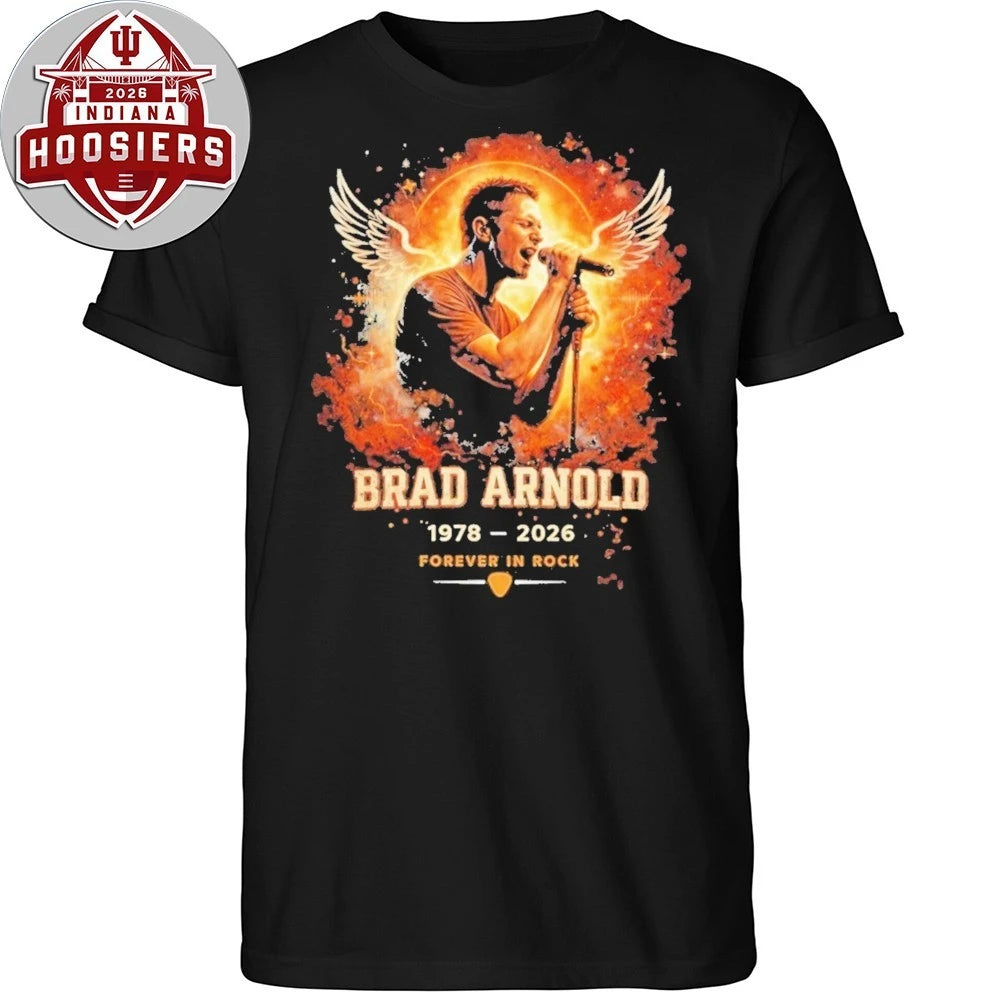Brad Arnold 1978-2026 Rock Memorial Forever In Rock T-Shirt