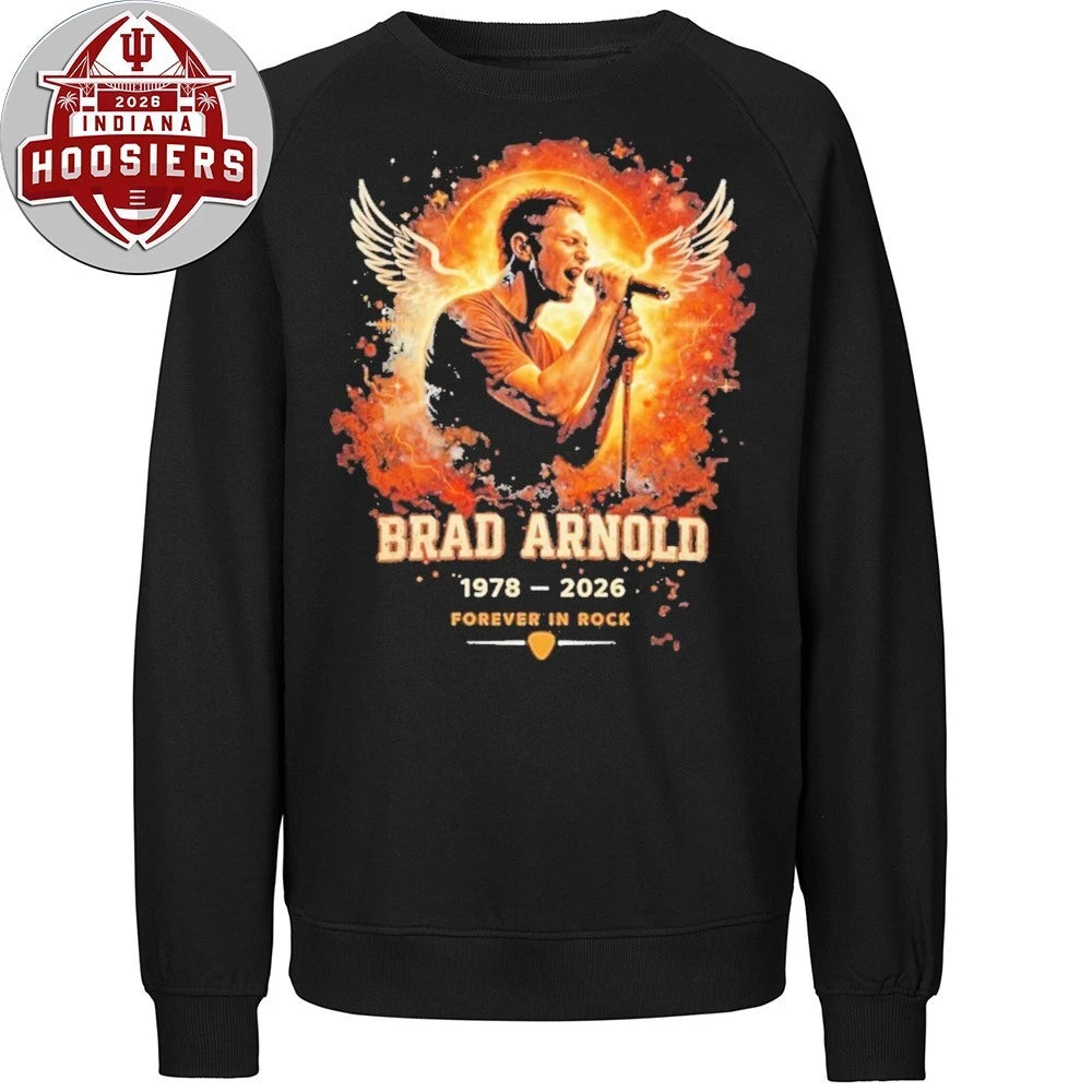 Brad Arnold 1978-2026 Rock Memorial Forever In Rock T-Shirt