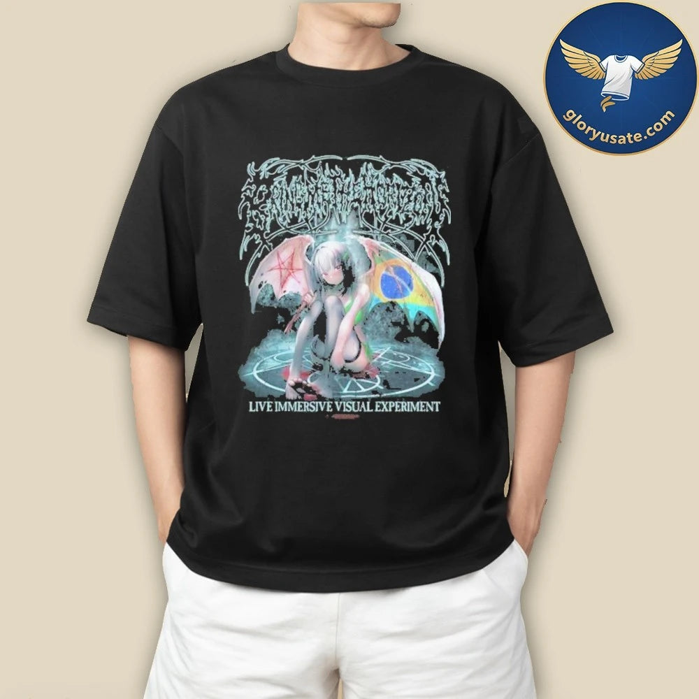 Bring Me The Horizon Merch Store L.I.V.E. In Sao Paulo Black T-Shirt