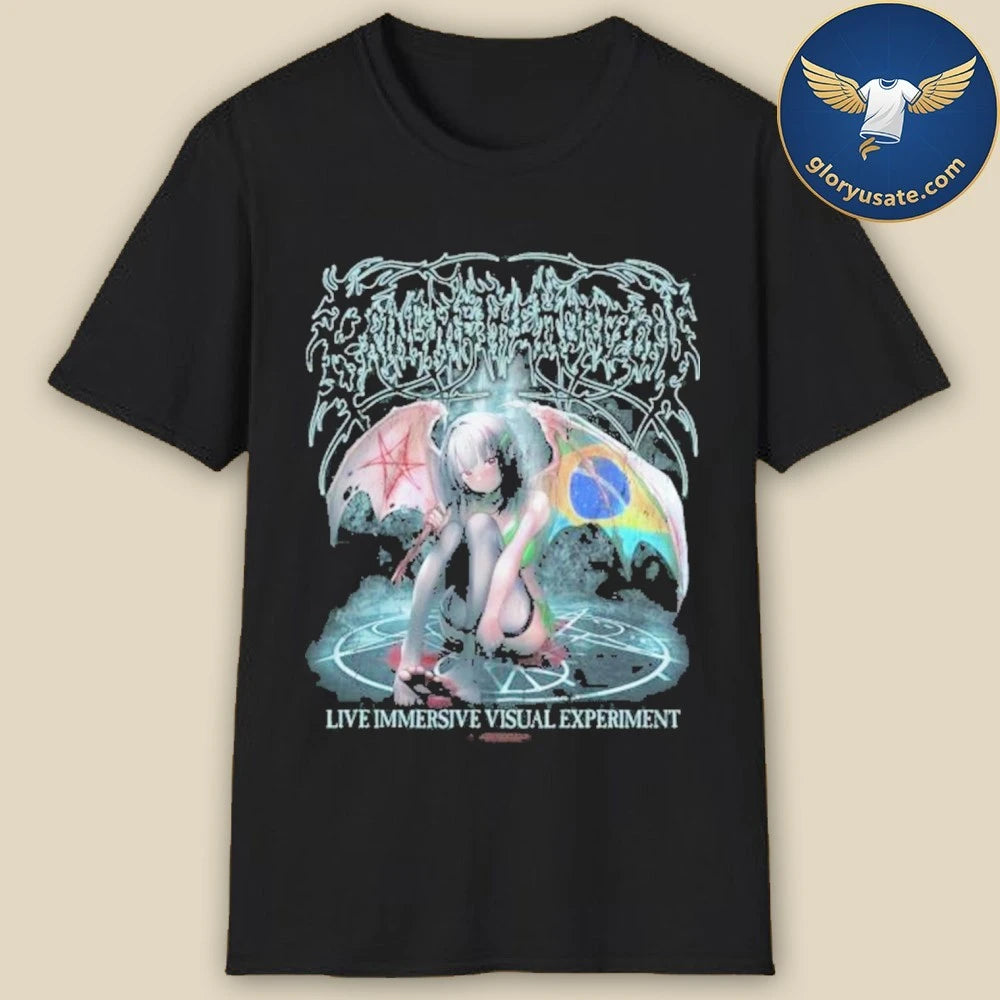 Bring Me The Horizon Merch Store L.I.V.E. In Sao Paulo Black T-Shirt
