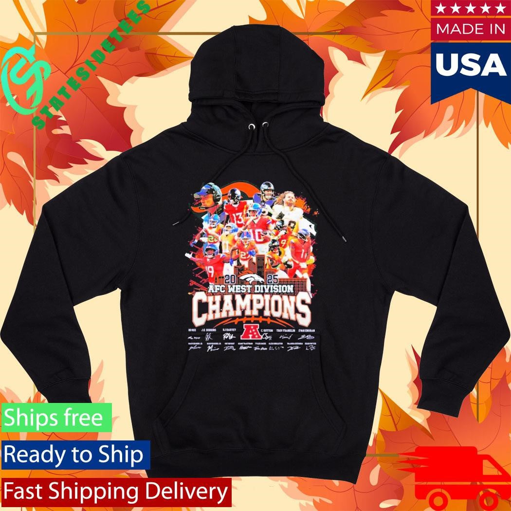Broncos Are AFC West Division Champions 2025 Shirt