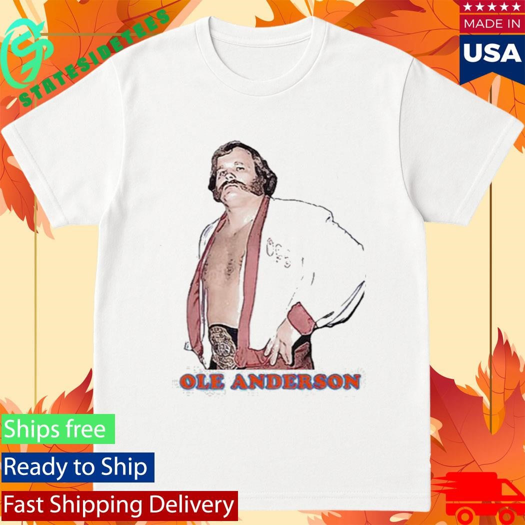 Brooks Jensen Wearing Ole Anderson Shirt