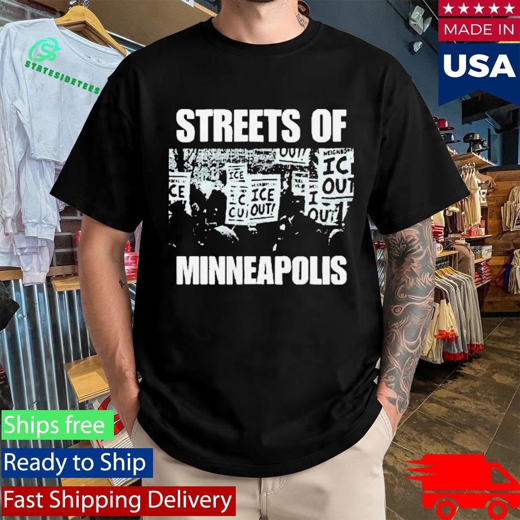 Bruce Springsteen Streets Of Minneapolis ICE Out Shirt