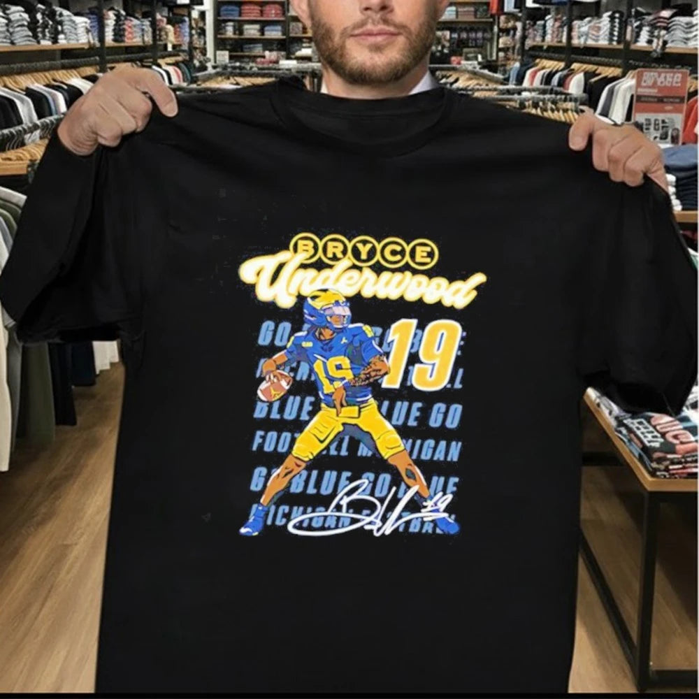 Bryce Underwood Michigan Wolverines football signature 2026 Shirt