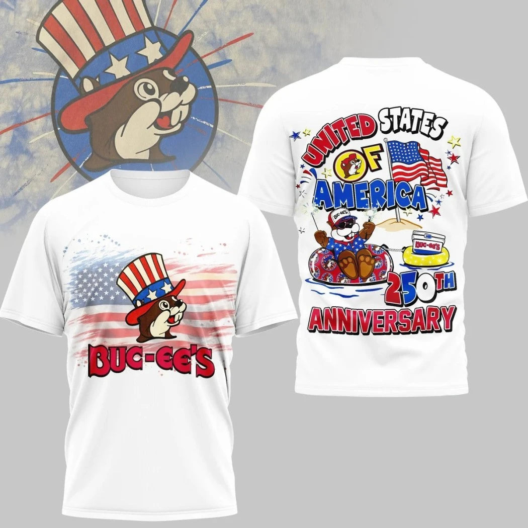 Buc-ee’s United States Of America 250th Anniversary T-Shirt