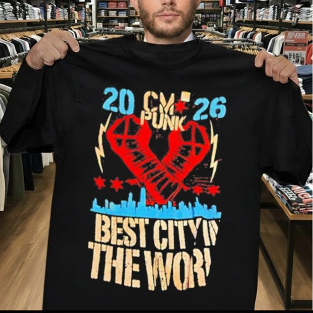 CM Punk Best City in the World 2026 shirt