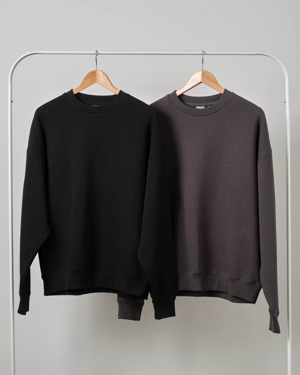Classic Sweatshirt 2 Pack: Black, Charcoal