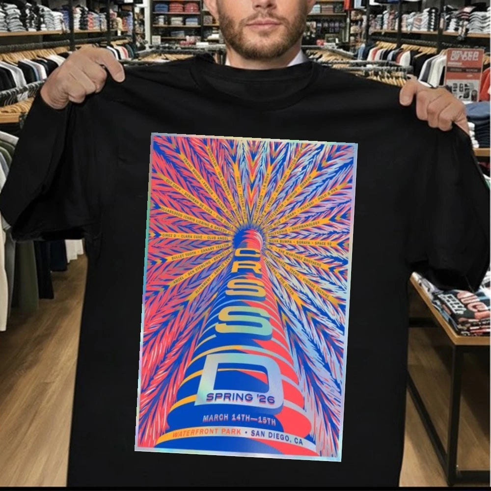 CRSSD Fest Spring Tour 2026 Waterfront Park San Diego, CA Shirt