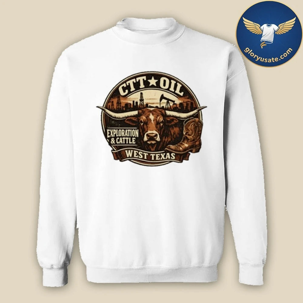 CTT Oil Exploration and Cattle T-Shirt