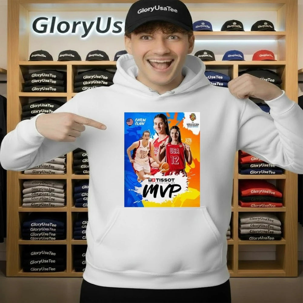 Caitlin Clark Named TISSOT MVP At FIBA s Basketball World Cup 2026 Qualifying Tournament Shirt
