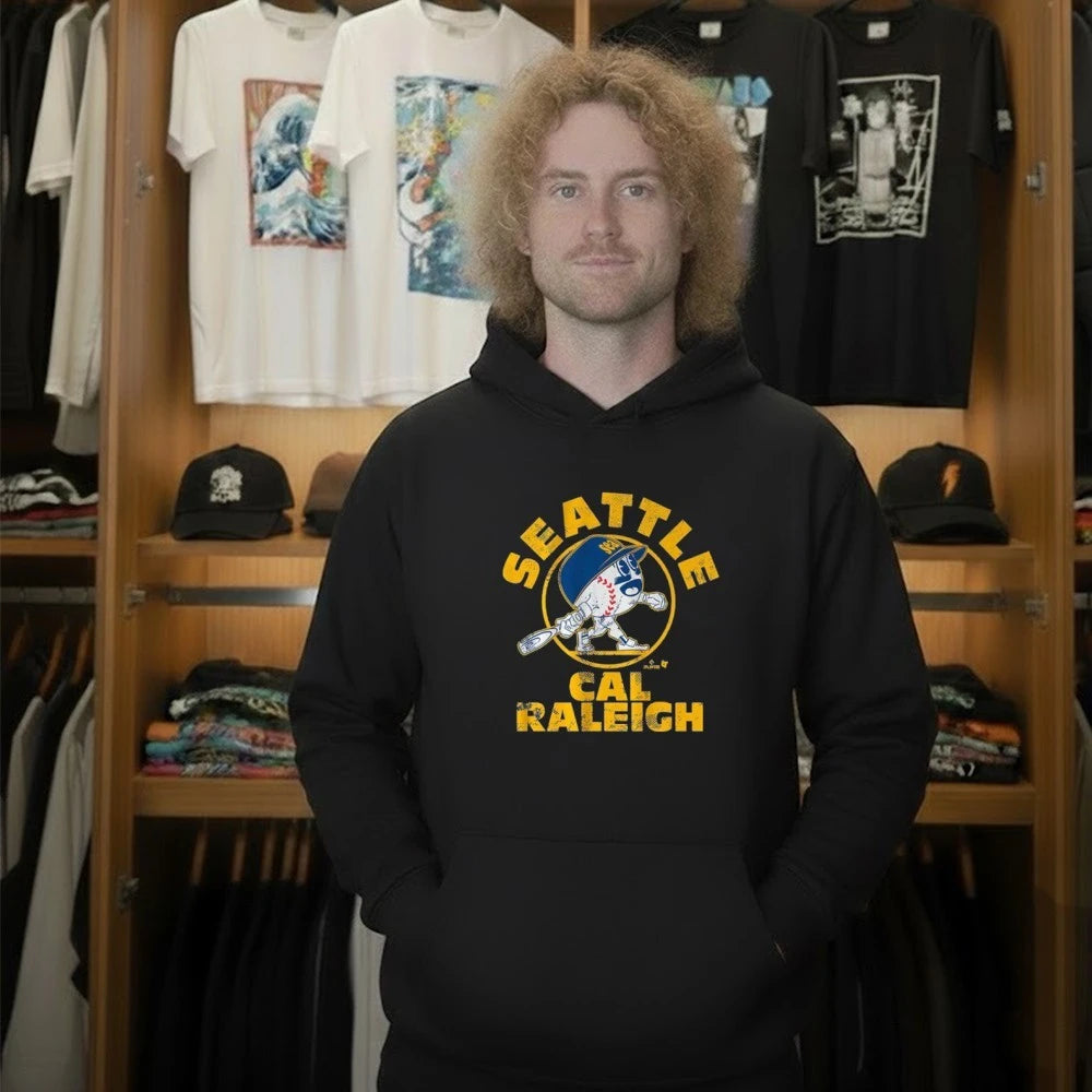 Cal Raleigh Seattle Baseball Buddies Shirt