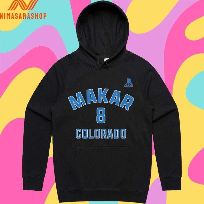 Cale Makar 8 Colorado Shirts