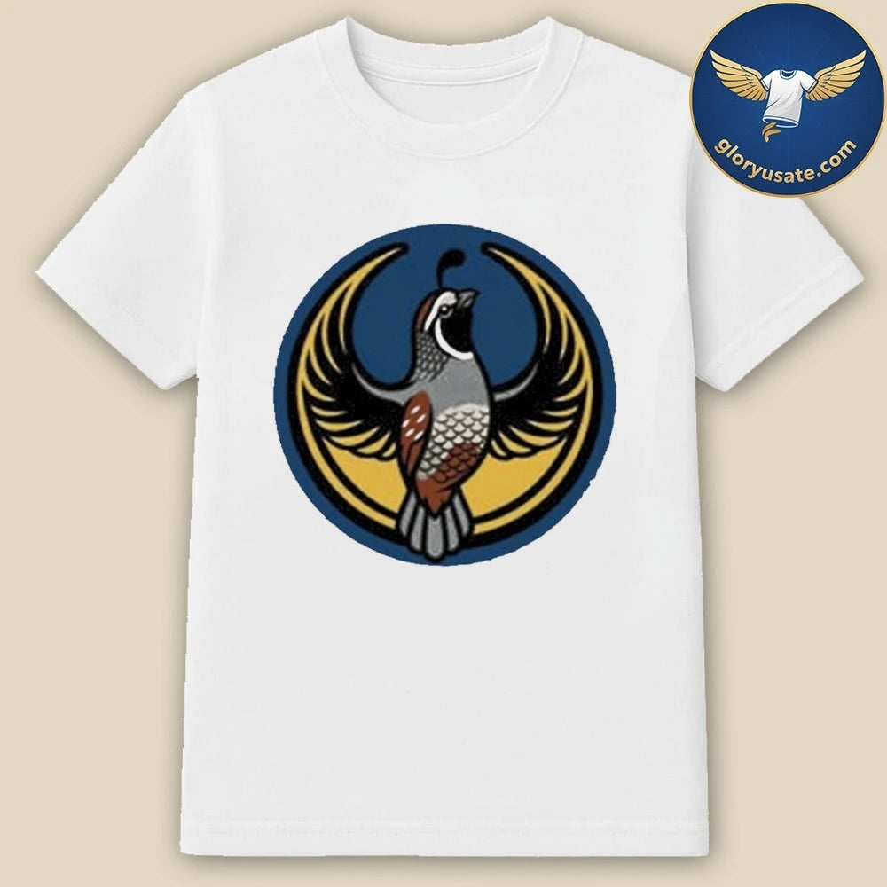 California Quail Resistance Bird T-Shirt